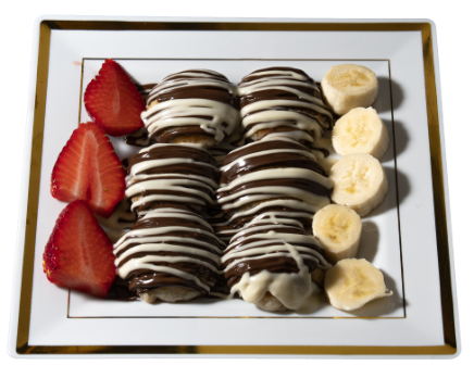 Mini Pancakes (10 ct) - Nutella